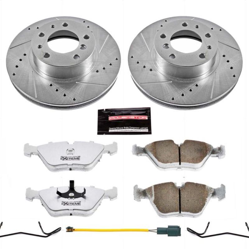 Kit de freins Power Stop 87-89 pour BMW 735i Z26 Street Warrior avant
