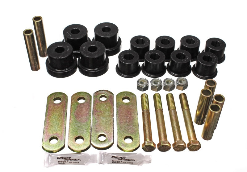 Ensemble de manilles robustes Energy Suspension GM - Noir