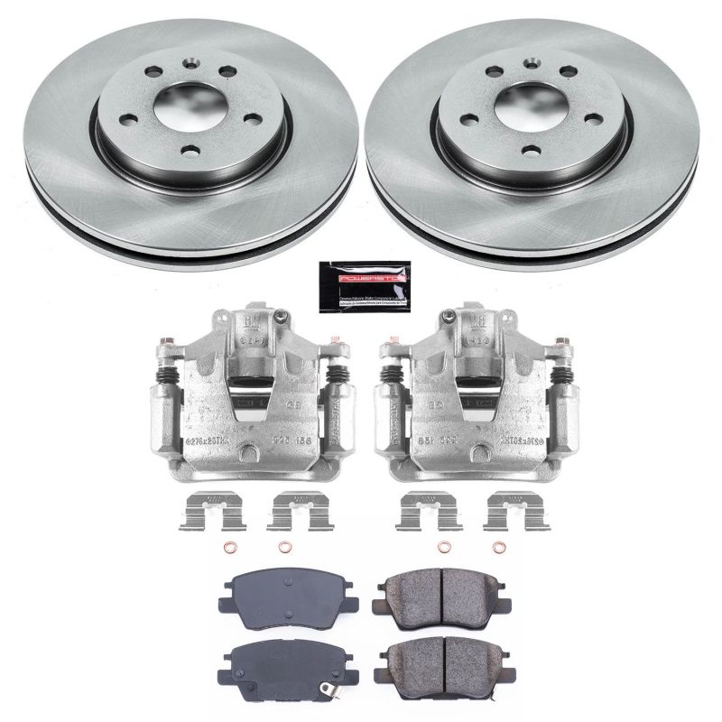 Kit de freins avant Autospecialty Power Stop 17-19 Chevrolet Bolt EV avec étriers