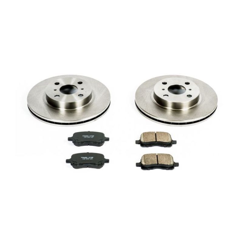 Kit de freins avant Power Stop Autospecialty pour Chevrolet Prizm 98-02
