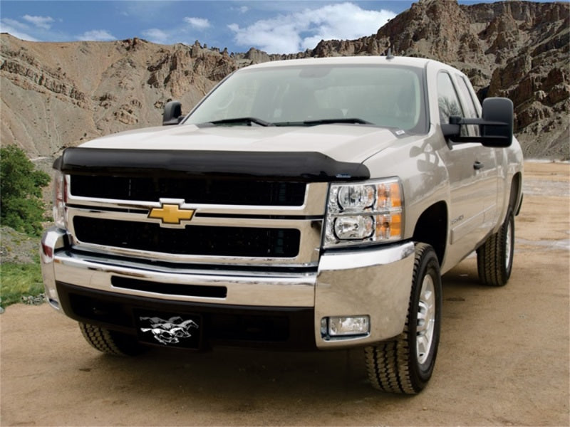Protecteur de capot Vigilante Premium pour Chevrolet Silverado 3500 2007-2010 Stampede - Fumé