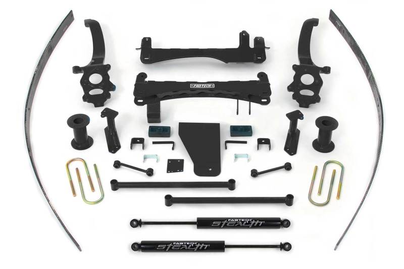 Système de base Fabtech 04-13 Nissan Titan 2/4WD 6 pouces avec Stealth