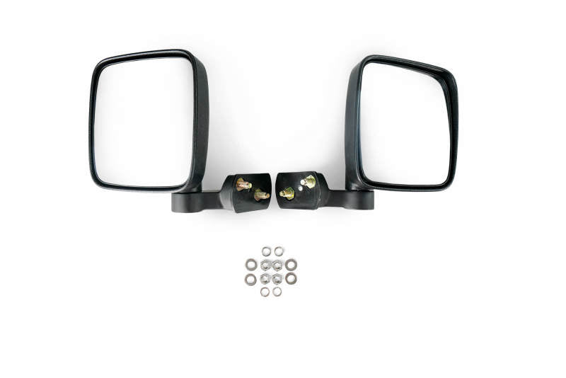 Demi-portes en aluminium avec grille perforée pour Jeep 4 portes JL/JT DV8 18-22
