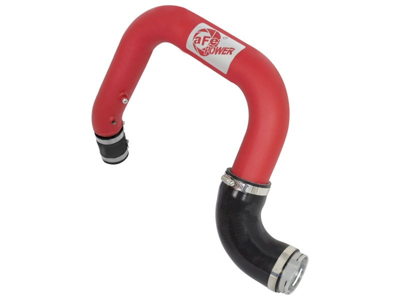 Tube IC rouge aFe BladeRunner 2,5 pouces côté chaud avec kit de couplage et de serrage 2016 GM Colorado/Canyon 2,8 L