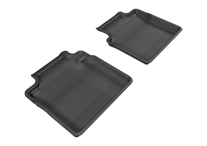 Tapis de sol Infiniti Q70/M37 Kagu 2e rangée MAXpider 2011-2019 - Noir modèle 3D