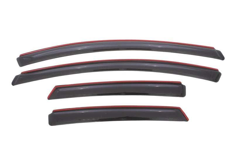 Déflecteurs de vitres avant et arrière AVS 12-18 Ford Focus Ventvisor 4 pièces - Fumé
