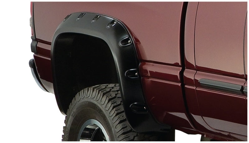 Bushwacker 02-08 Dodge Ram 1500 Fleetside Pocket Style Flares 2 pièces 75,9/76,3/97,9 pouces - Noir