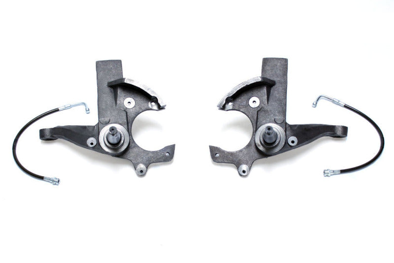 Axes de levage avant MaxTrac 82-04 Chevrolet S-10 2WD 3 pouces avec conduites de frein allongées conformes au DOT