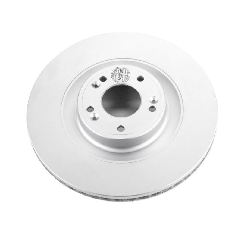 Disque de frein avant Power Stop 2011 Hyundai Equus Evolution Geomet avec revêtement