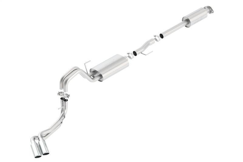 Borla 15-16 Ford F-150 3.5L EcoBoost Ext. Cabine Standard Catback Échappement Touring Truck Sortie Latérale