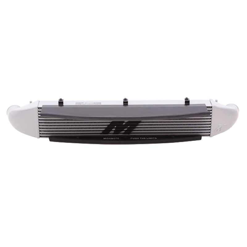 Kit de refroidisseur intermédiaire à montage avant Mishimoto 2014-2016 Ford Fiesta ST 1,6 L (argent) avec tuyaux (noir)