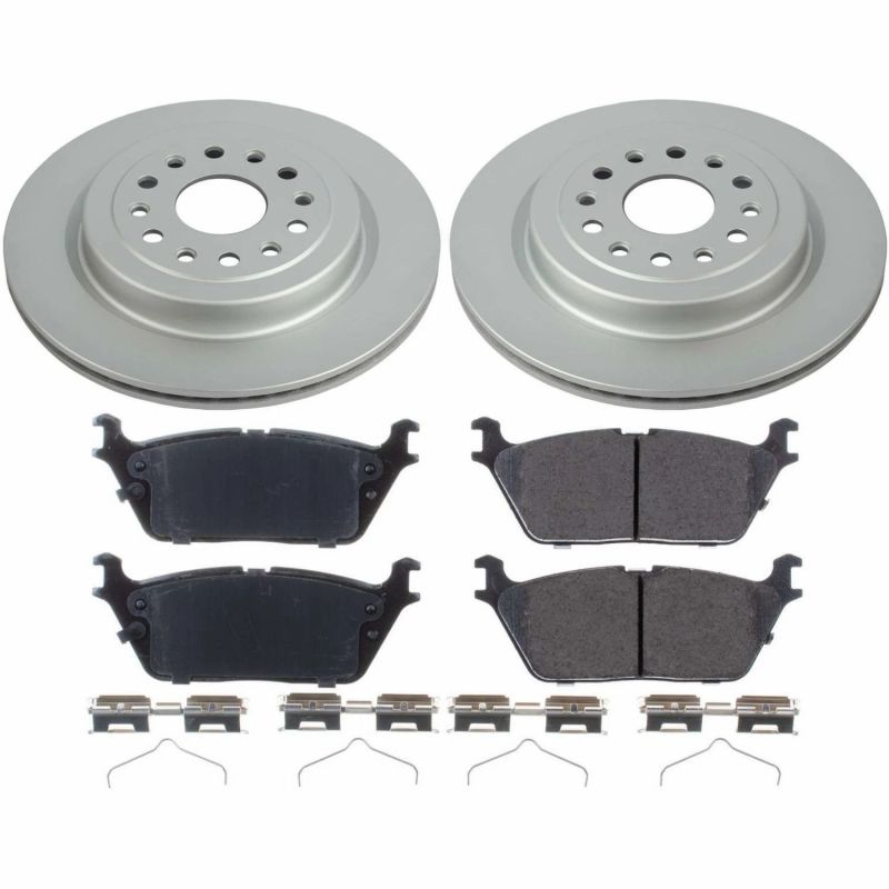Kit de freins arrière Power Stop 2019 Ram 1500 Z17 Evolution Geomet avec revêtement