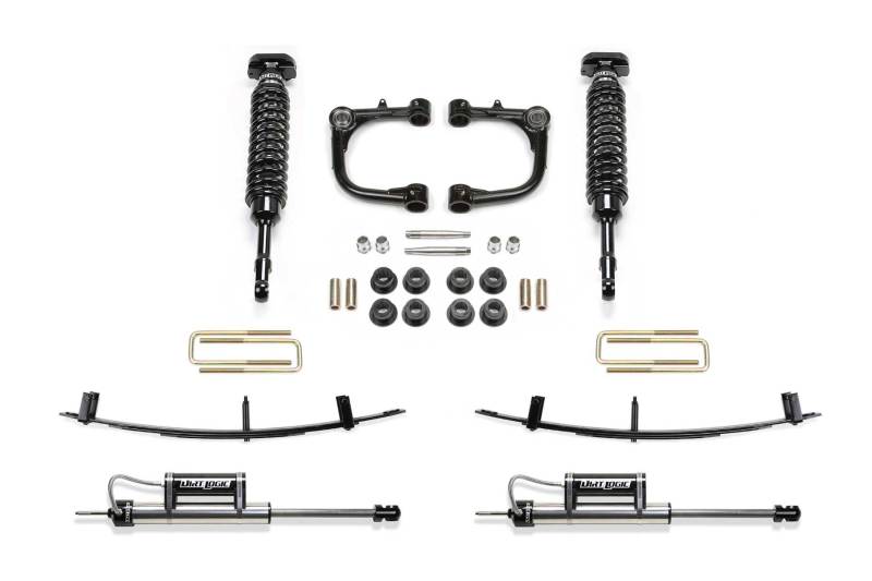 Fabtech 2015-21 Toy Tacoma 2WD/4WD 6 Lug 3in UCA Sys avec Dl 2.5 C/O et Rr Dl Resi et Rr Leaf Pack