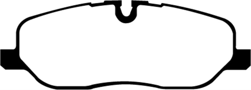 Plaquettes de frein avant EBC 05-10 Land Rover LR3 4.4 Yellowstuff