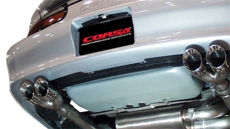 Corsa 98-02 Chevrolet Camaro Cabriolet Z28 5.7L V8 LS1 Échappement sport poli Cat-Back