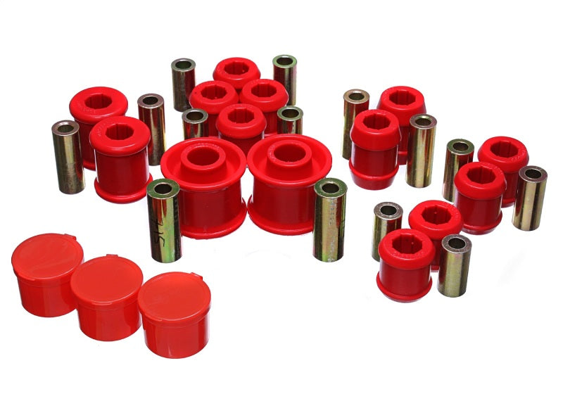 Ensemble de bagues de bras de suspension arrière pour VW Passat 12-16 / VW EOS (1F) 07-16 - Rouge