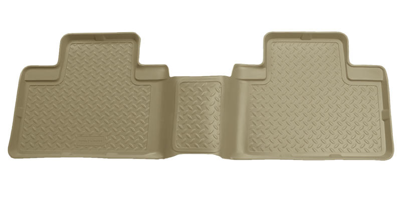 Revêtements de sol Husky Liners 00-05 Ford Excursion Classic Style 3e rangée Tan