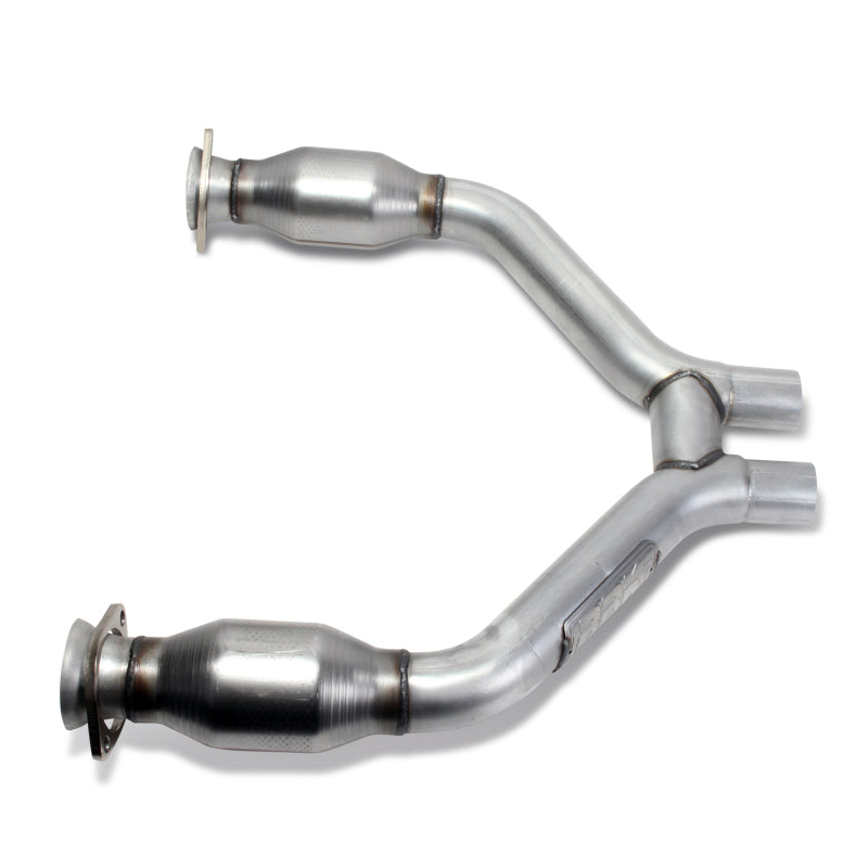 BBK 2015-16 Mustang V6 Short Mid H Pipe avec convertisseurs (à utiliser avec les collecteurs de la série 1642)