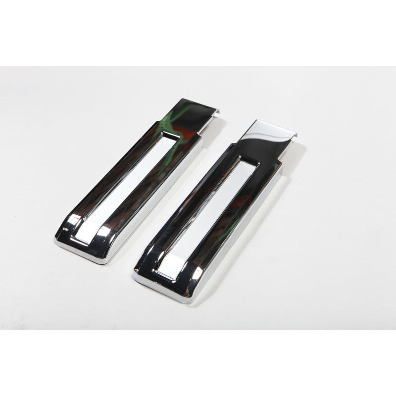 Cache-charnières de hayon chromés Rugged Ridge pour Jeep Wrangler JK 07-18