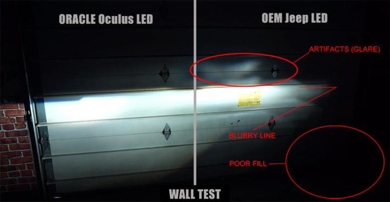 Oracle Oculus BiLED Projector Headlights for Jeep JL/Gladiator JT Satin Silver 5500K
