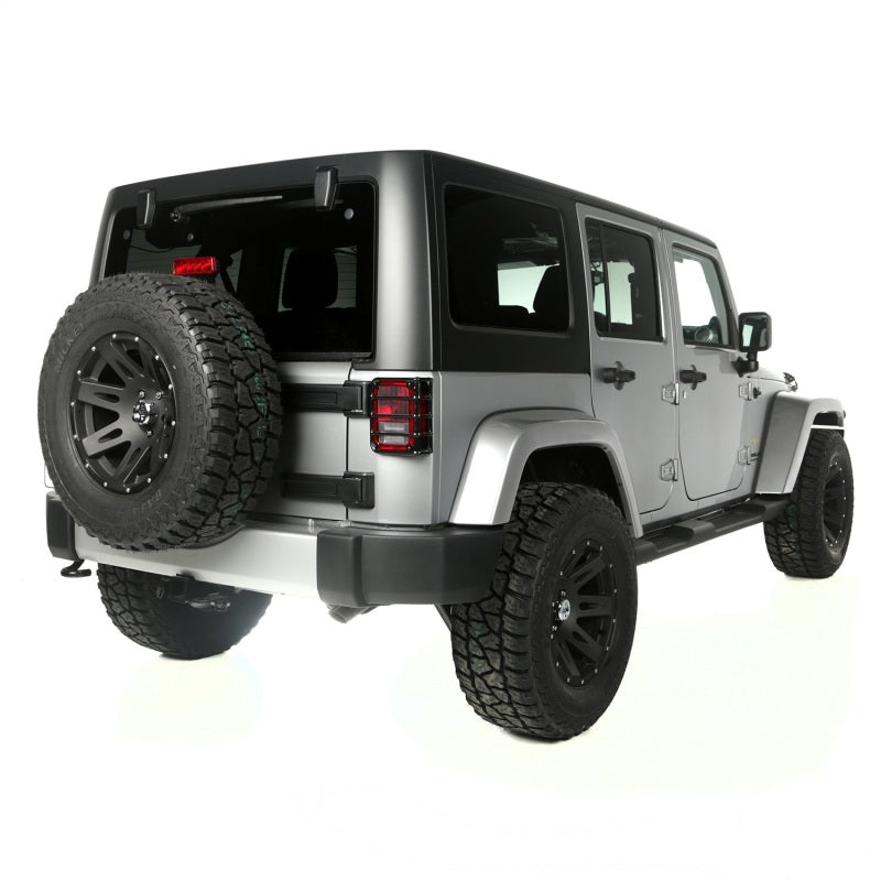 Entretoise de crête robuste de 1,75 pouce avec amortisseurs pour Jeep Wrangler 07-18
