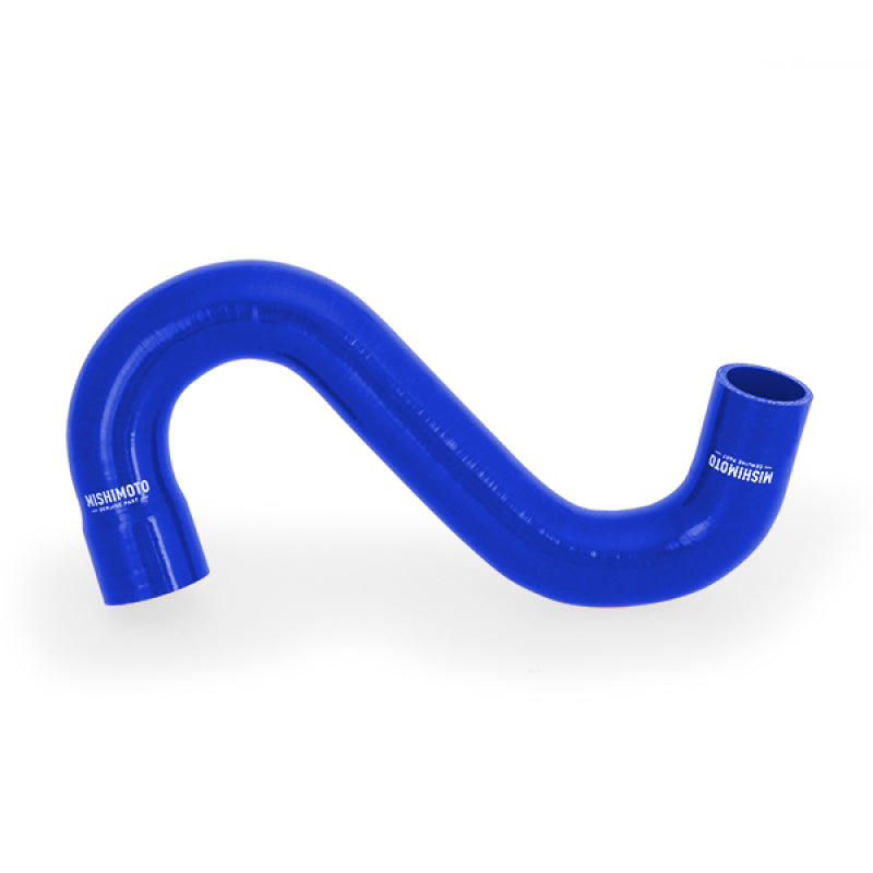 Durite de radiateur inférieure en silicone Mishimoto pour Ford Mustang GT 2015+ - Bleu