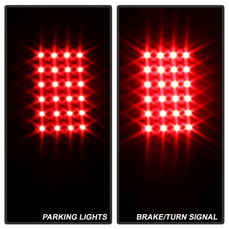 xTune Dodge Ram 1500 94-01 / Ram 2500/3500 94-02 LED Tail Lights Black ALT-ON-DRAM94-LED-BK