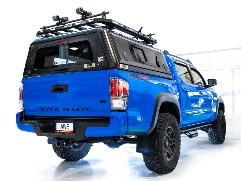 Échappement AWE 2016-2022 Toyota Tacoma 0FG avec BashGuard - Sans embouts