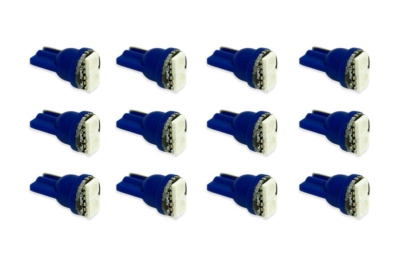 Ampoule LED SMD2 LED 194 Diode Dynamics - Bleu Lot de 12