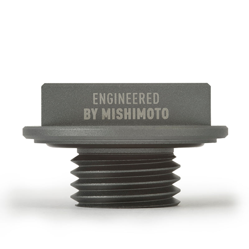 Bouchon de remplissage d'huile Mishimoto 87-01 Ford Mustang Hoonigan - Argent