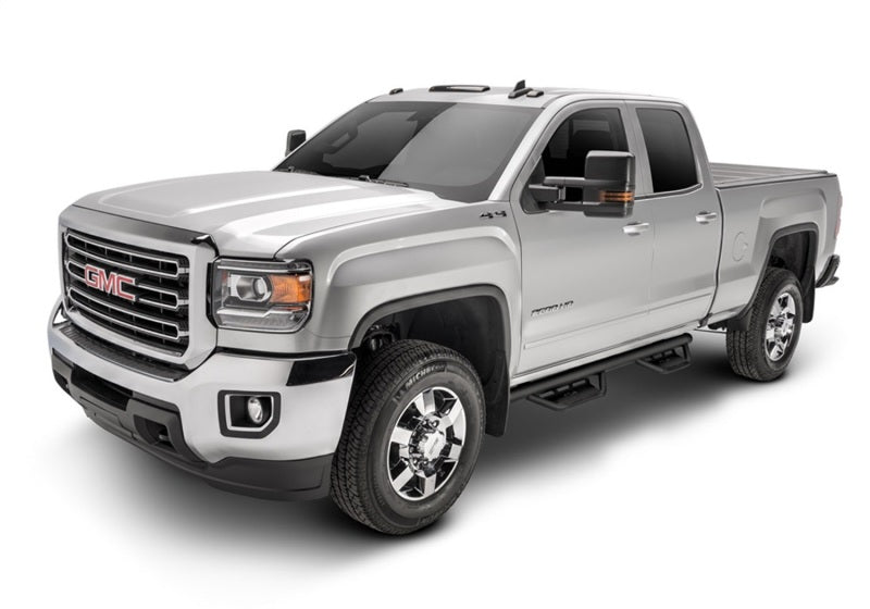 N-Fab Podium LG 2019 Chevy/GMC 1500 Crew Cab - Longueur de la cabine - Tex. Black - 3 po