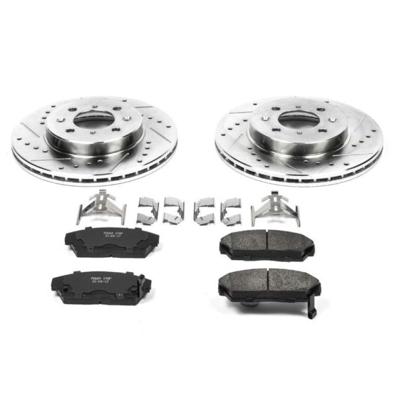 Kit de freins sport Power Stop 90-93 Acura Integra Z23 Evolution avant