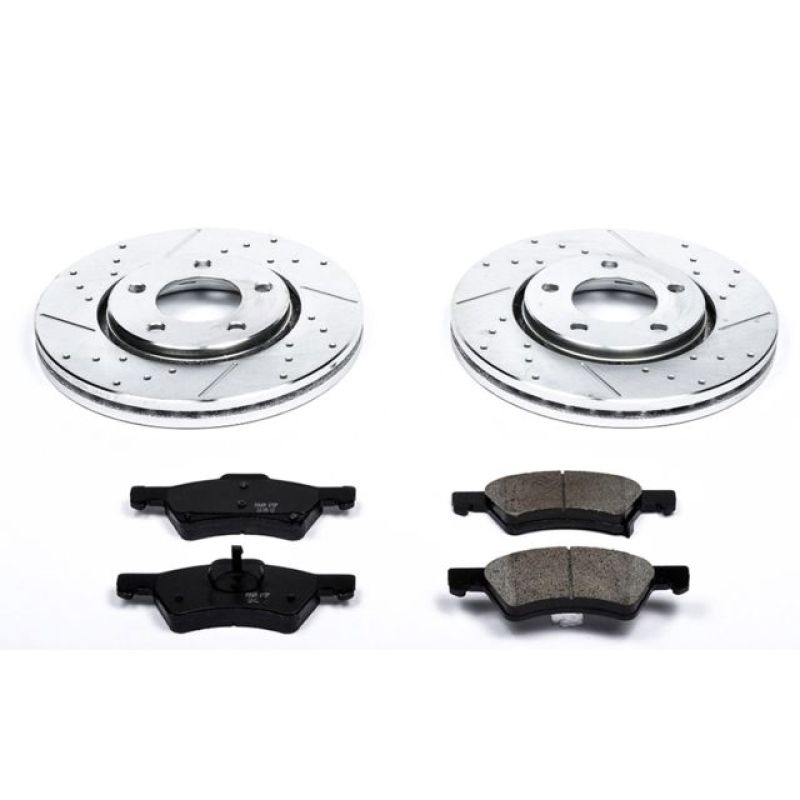 Kit de freins sport Power Stop 03-04 Dodge Caravan Z23 Evolution avant