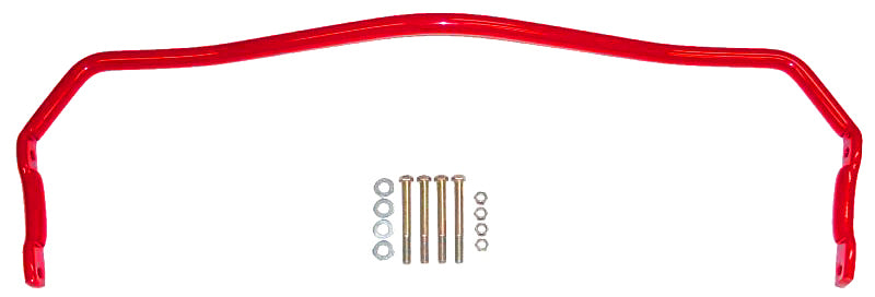 BMR 64-72 A-Body Rear Solid 1.0in Sway Bar Kit - Red BMR Suspension