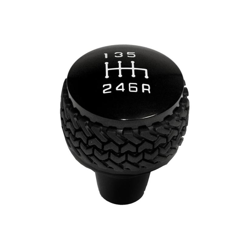 Pommeau de levier de vitesse 6 vitesses DV8 Offroad 2011-2018 Jeep JK noir