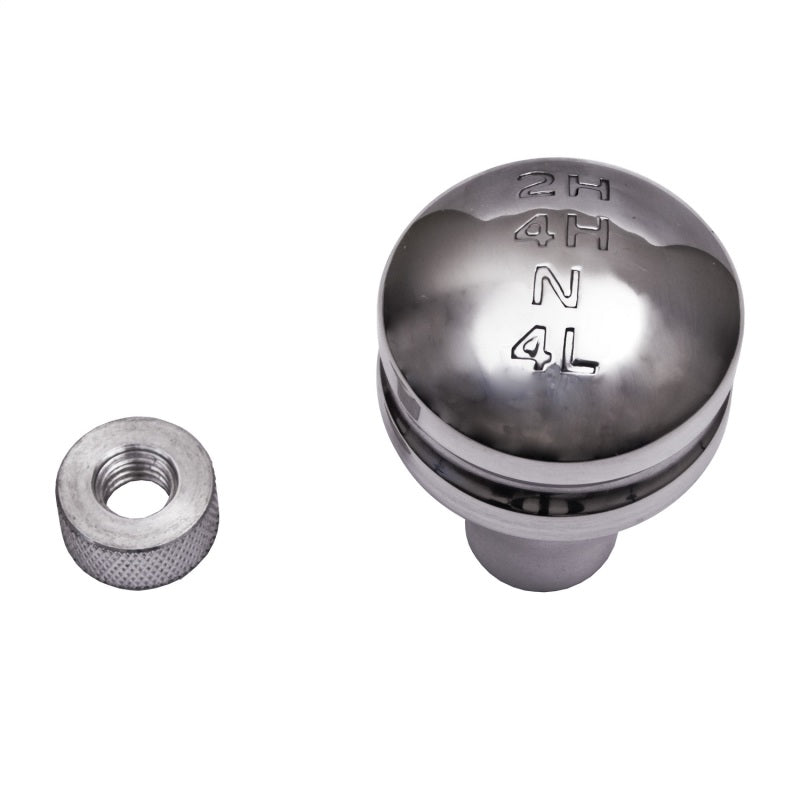 Bouton de boîte de transfert à billettes Rugged Ridge en aluminium pour Jeep Wrangler YJ 87-95