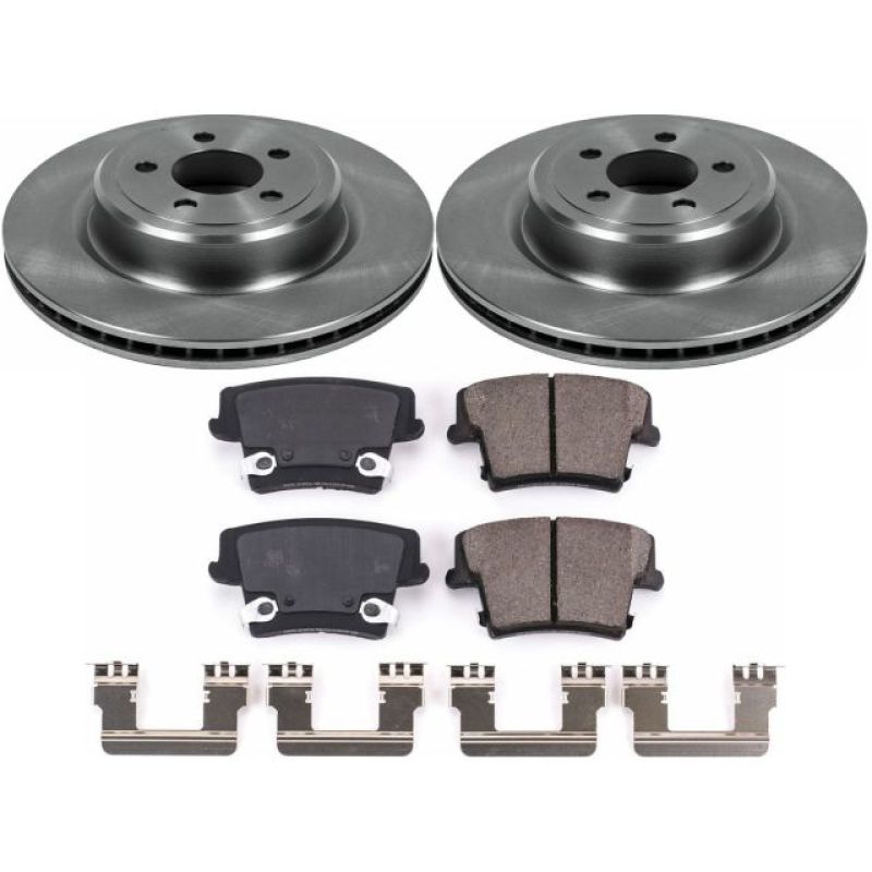 Kit de freins arrière Power Stop Autospecialty pour Dodge Charger 06-14