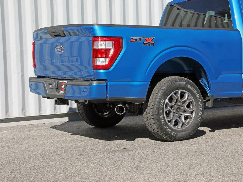 Échappement Cat-Back aFe Apollo GT 3 pouces 409 SS 2021 Ford F-150 V6 2,7 L/3,5 L (tt)/V8 5,0 L avec embouts polis
