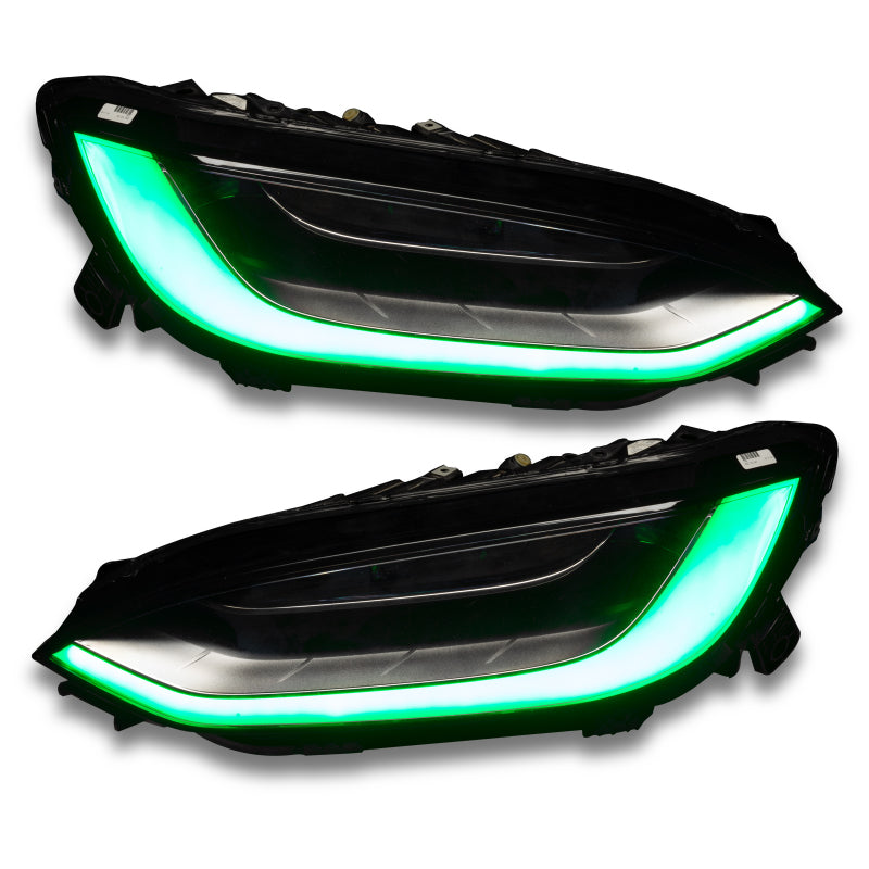 ORACLE Lighting 16-21 Tesla Model X Dynamic ColorSHIFT Headlight & Fog Light DRL Kit