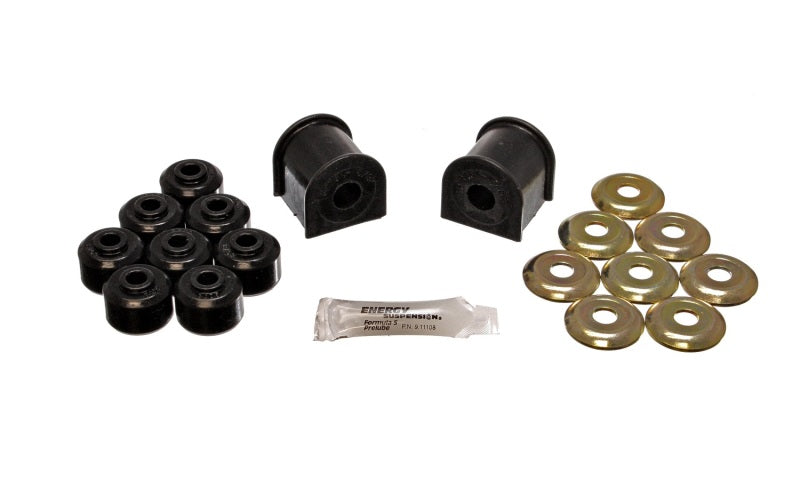 Ensemble de bagues de barre stabilisatrice arrière Energy Suspension - Noir