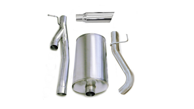 Corsa/dB 03-06 Chevrolet Silverado Ext. Cabine/Cabine courte 2500 6.0L V8 Échappement sport poli Cat-Back