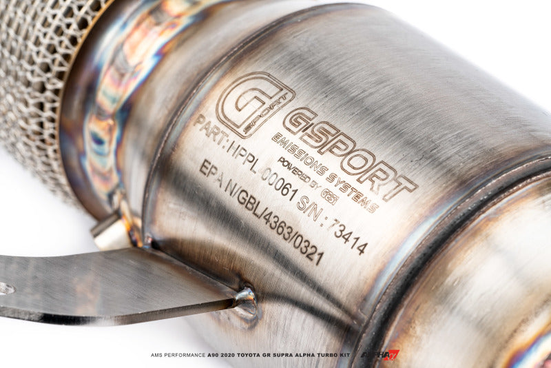 Kit turbo AMS Performance A90 2020 Toyota GR Supra Alpha 6 GTX3076 GEN II, homologué par l'EPA dans 49 États