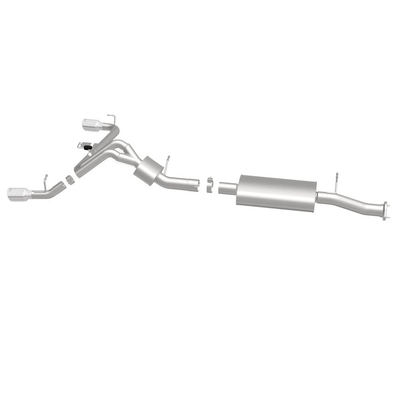 Système MagnaFlow C/B 07 GM Hummer H2 Split Rear