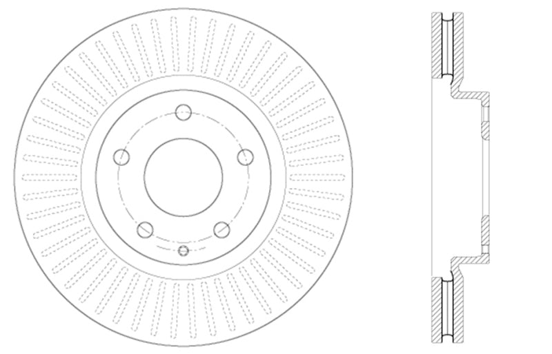 Disque de frein avant gauche StopTech Performance