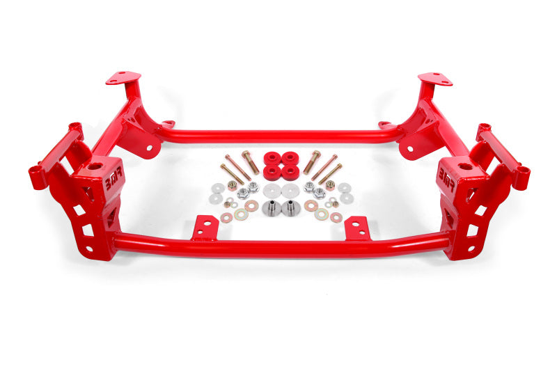 BMR 15+ Ford Mustang GT Lightweight K-Member - Red BMR Suspension
