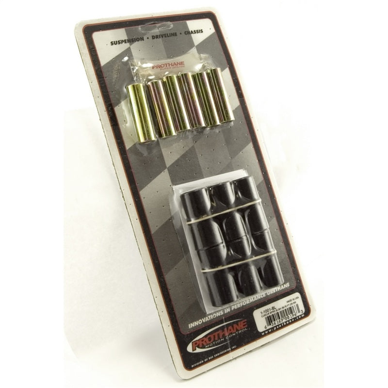 Kit de bagues de ressort à lames Rugged Ridge avant ou arrière noir 55-75 CJ