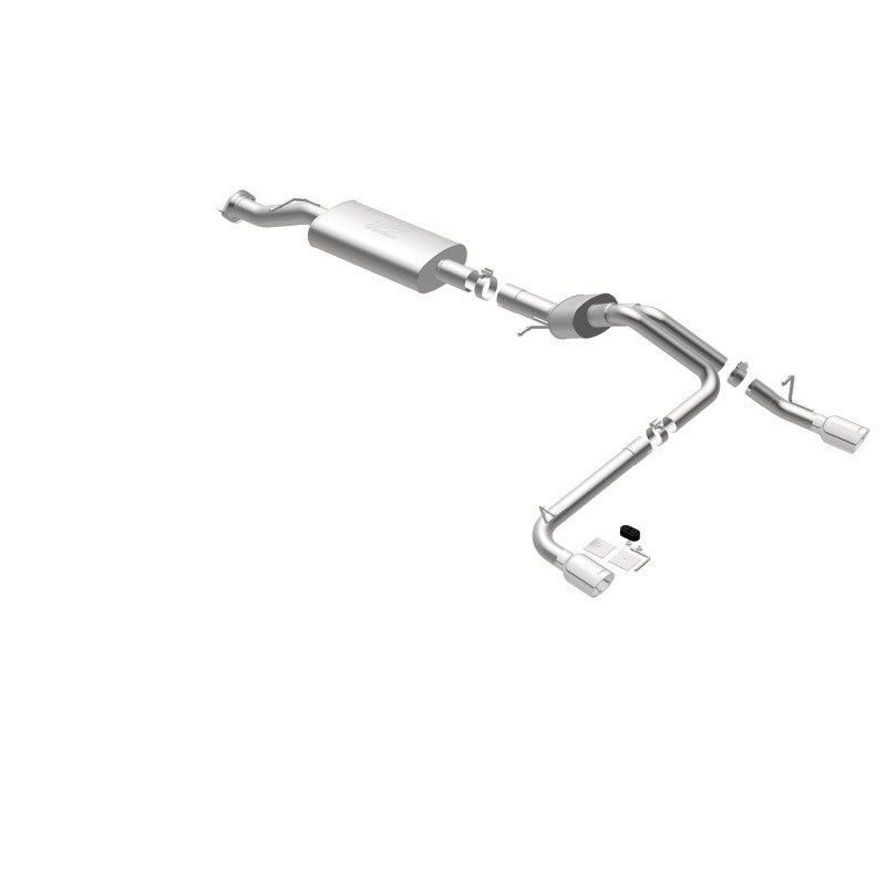 Système MagnaFlow C/B 07 GM Hummer H2 Split Rear