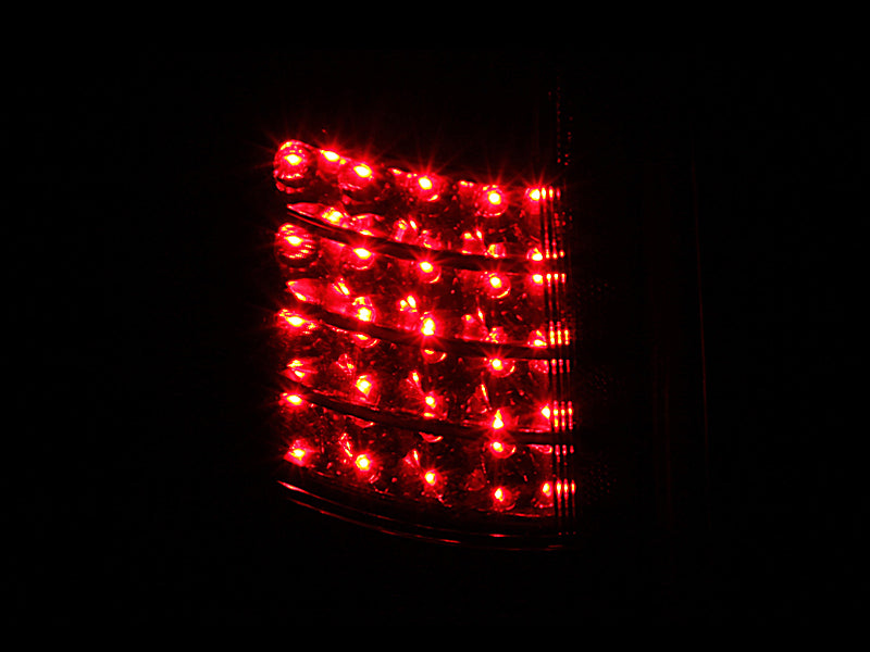 Feux arrière à LED ANZO 1995-2005 Chevrolet S-10 Noir