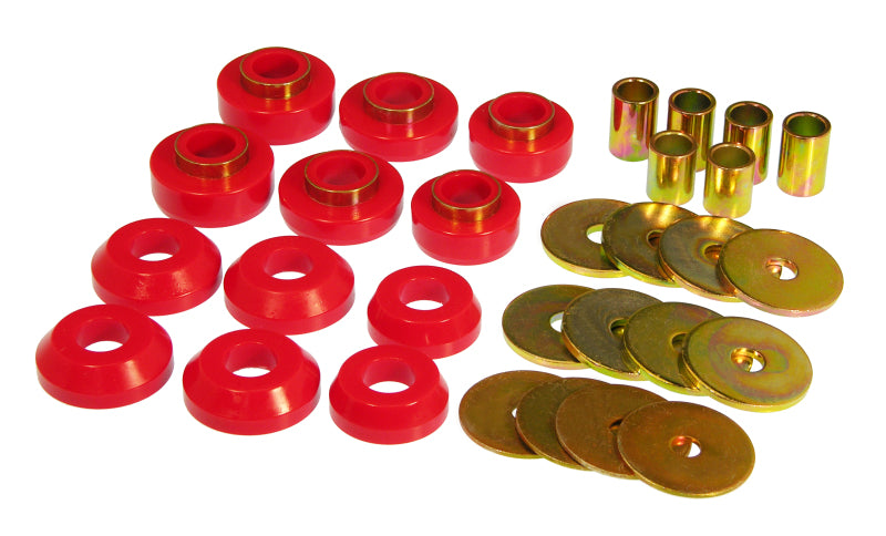 Support de carrosserie Prothane 76-81 GM Firebird / Trans Am - Rouge