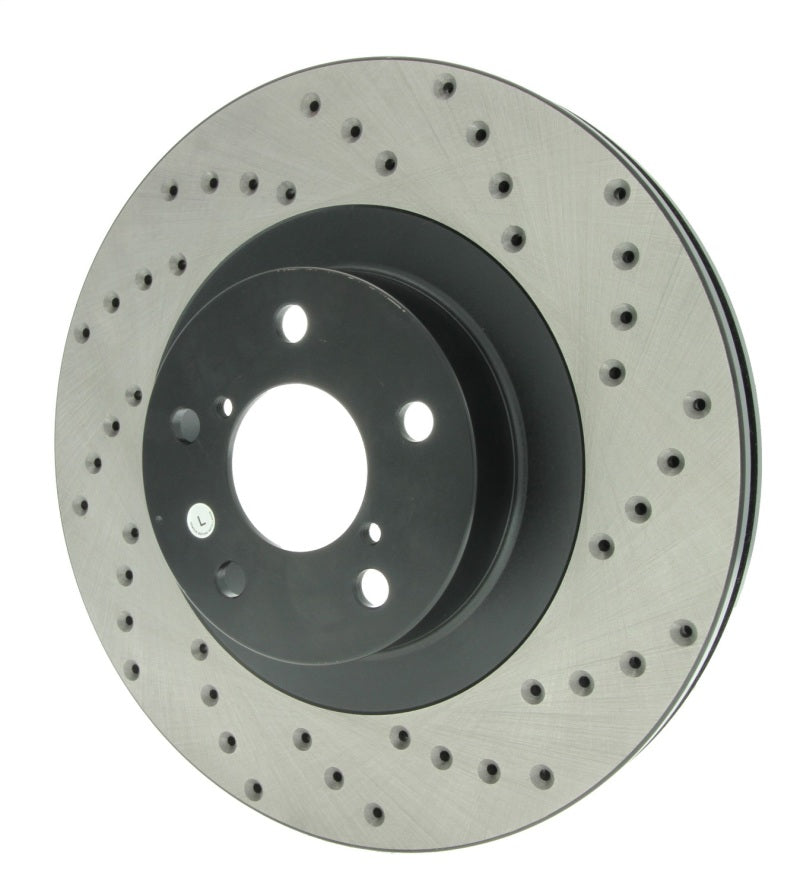 Rotor avant gauche percé StopTech 02-10 WRX